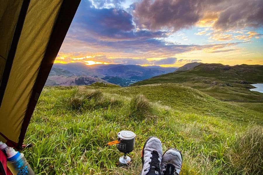 Check the Weather before heading out on a solo camp