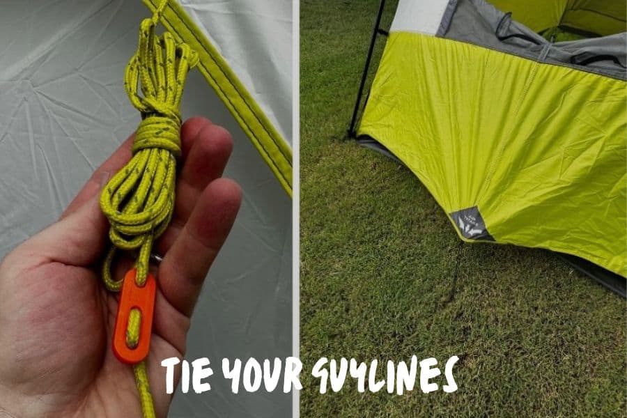 How To Stake A Tent