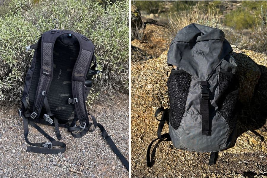 Day hiking backpack - Size & Capacity