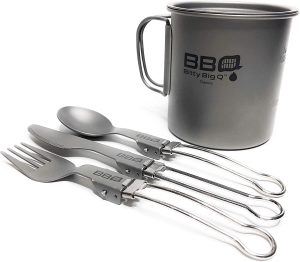 Bitty BigQ Folding Cutlery Set