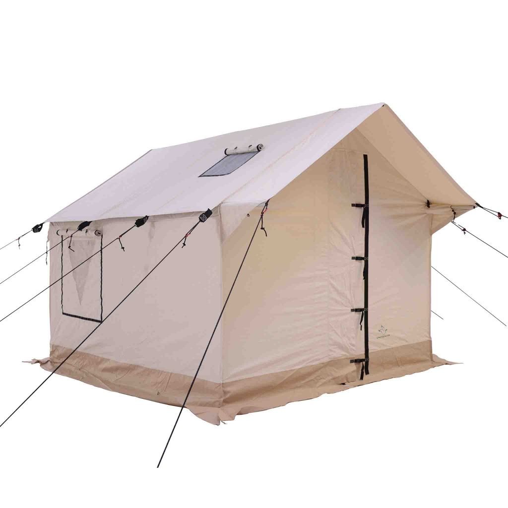 White Duck Alpha Canvas Wall Tent with Stove Jack (4/8/12/ 14/18 Person)