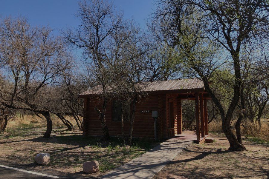 A Camping Cabin at Dead Horse Ranch State Park in Cottonwood, AZ