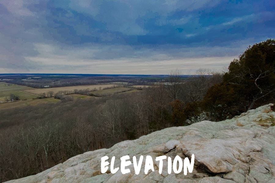 elevation plays an important role in hiking speed