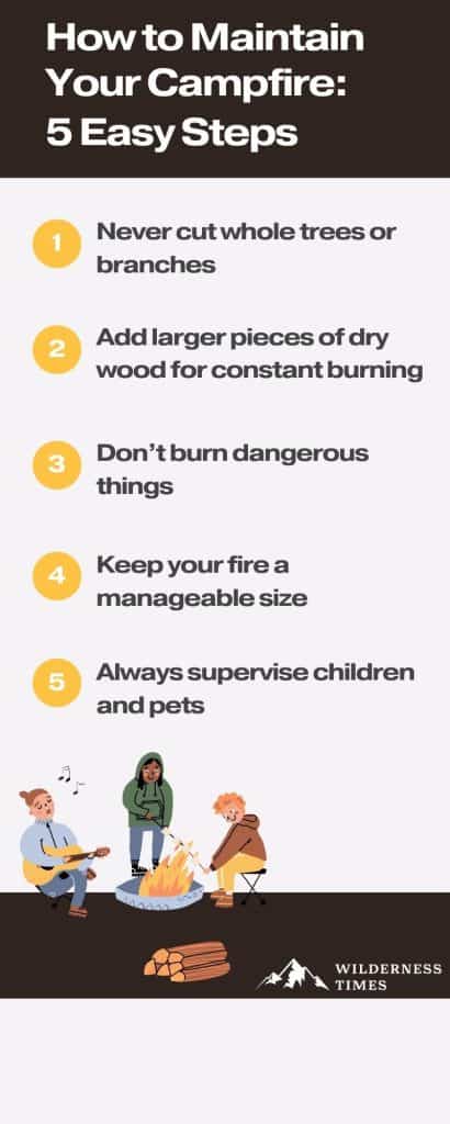 How to Maintain Your Campfire 5 Easy Steps