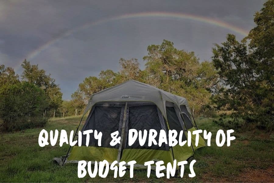Best Cheap Tents Under $50