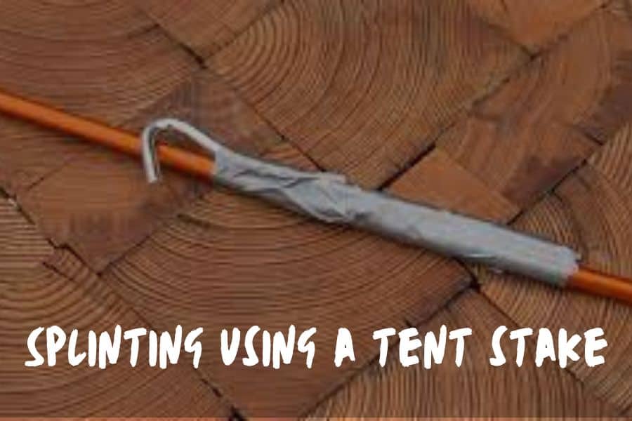 how to repair a broken tent pole