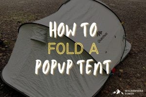 How to Fold a Pop Up Tent