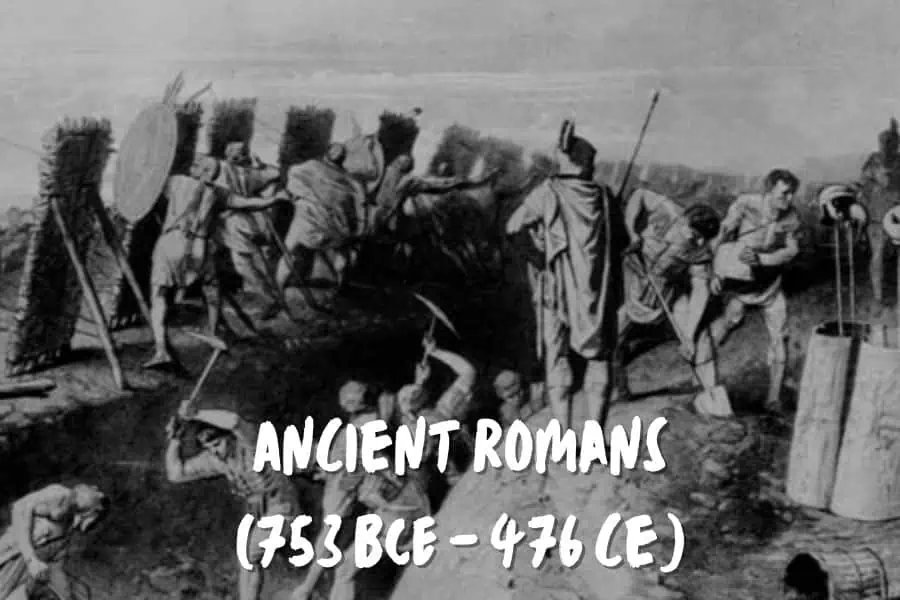 Ancient Romans (753 BCE-476 CE)