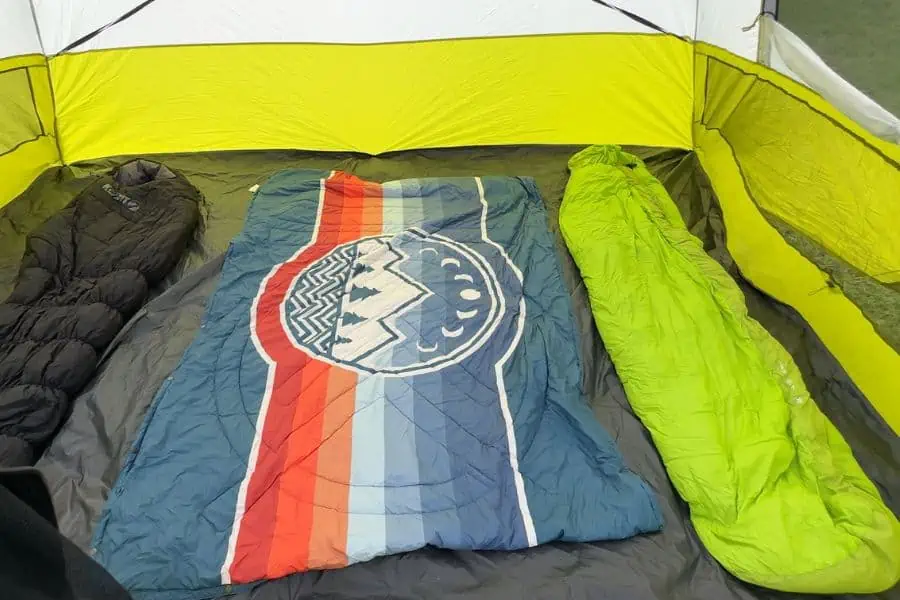 The Core 6 Person Tent Interior Space