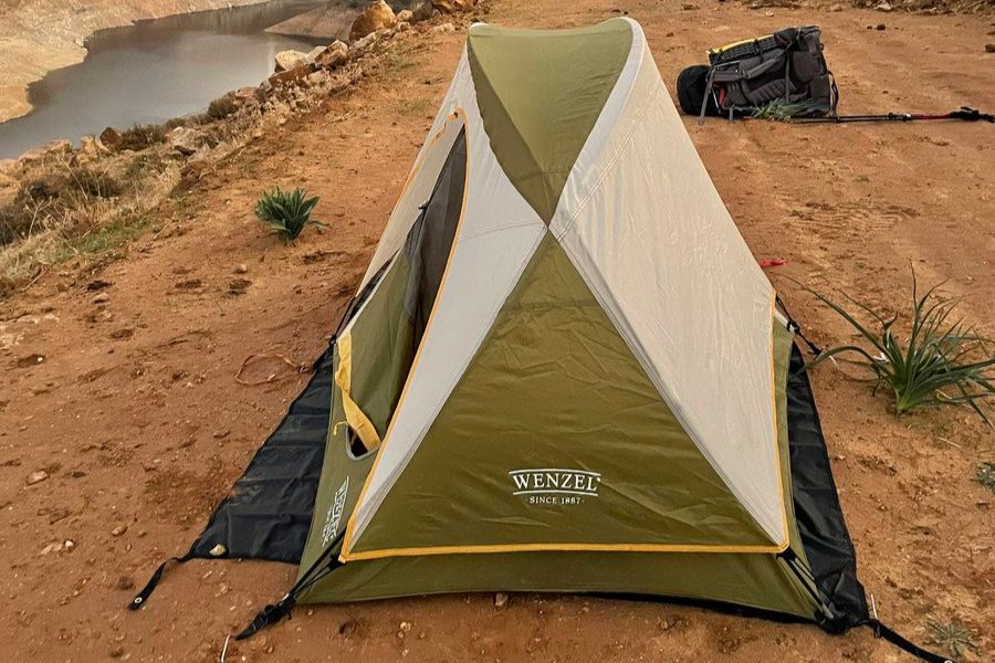 This was my Jordan Trail tent. It did a great job on the whole and was in the midweight range.