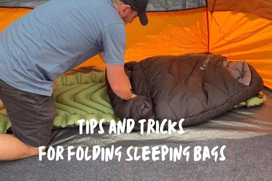 Tips and Tricks for Folding Sleeping Bags