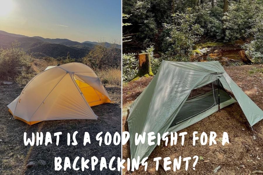 Average backpacking outlet tent weight