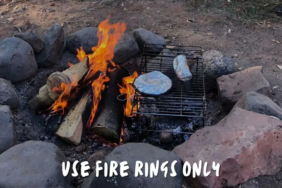 Use Fire Rings Only