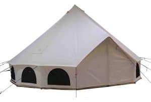 White Duck 16.5’ Avalon Bell Tent best glamping tent
