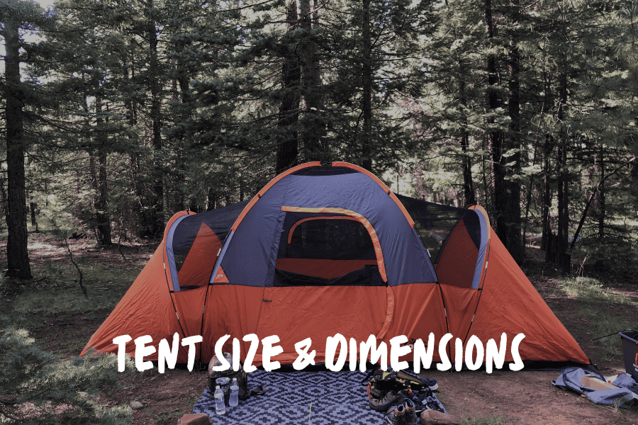 Tent Size & Dimensions