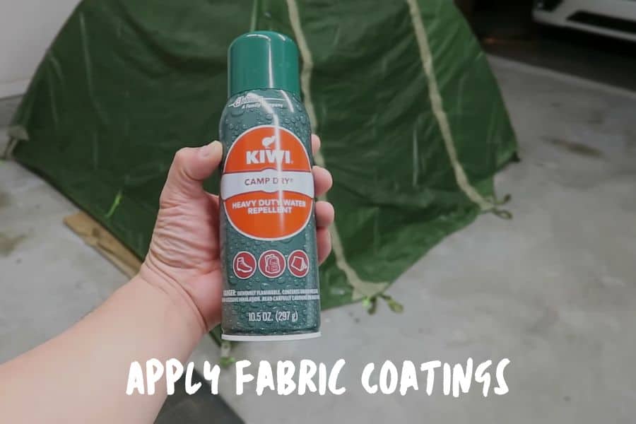 Step 6: Apply Fabric Coatings