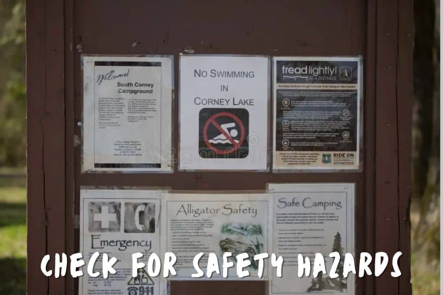 Check For Safety Hazards