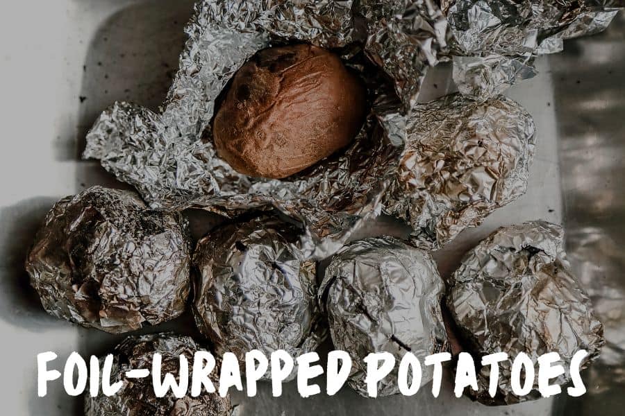 Foil-Wrapped Potatoes