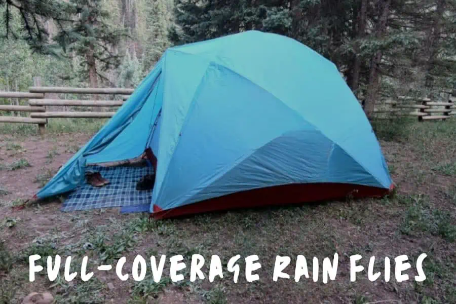 Full-Coverage Rain Flies