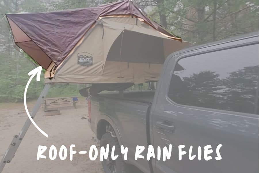 Roof-Only Rain Flies