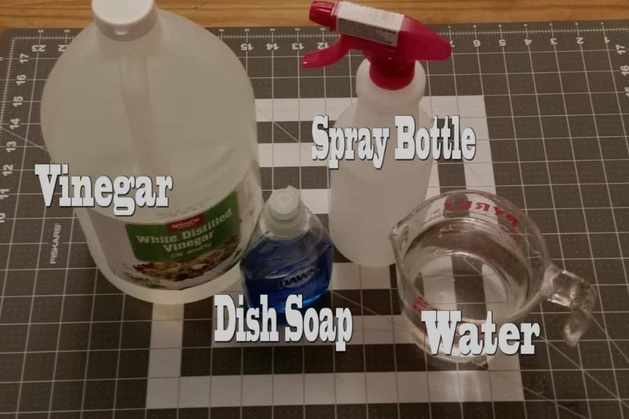 Vinegar + Dish Soap