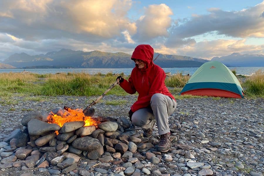 Alaskan Campground in Homer, Alaska