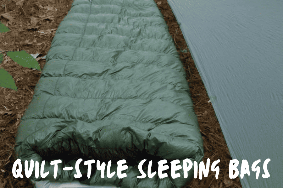 quilt-style sleeping bags