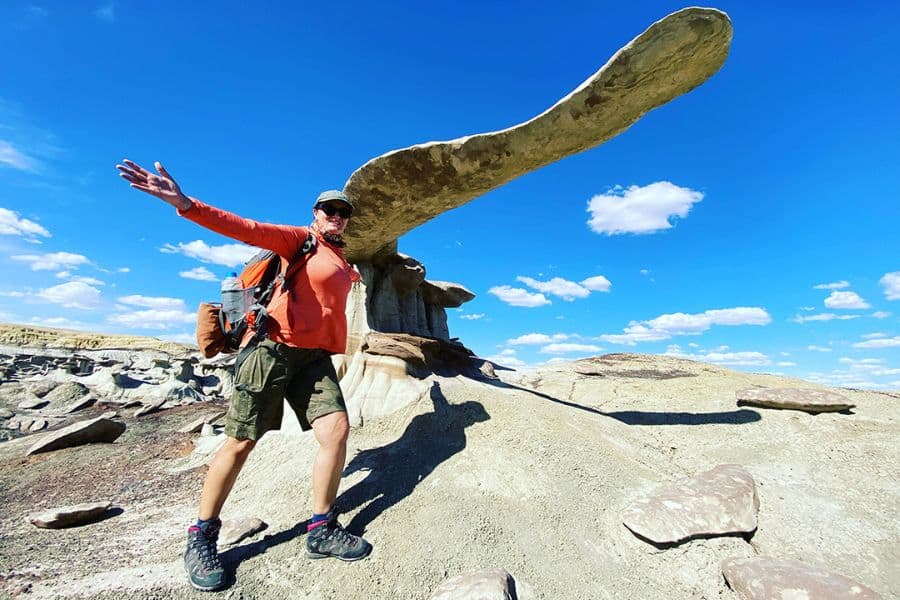 Bisti Badlands in New Mexico