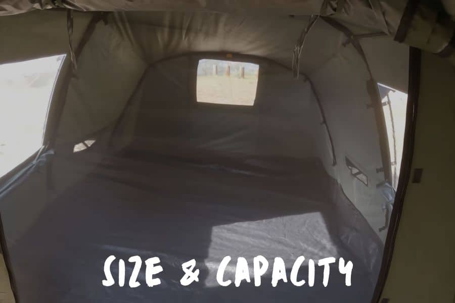 Size & Capacity