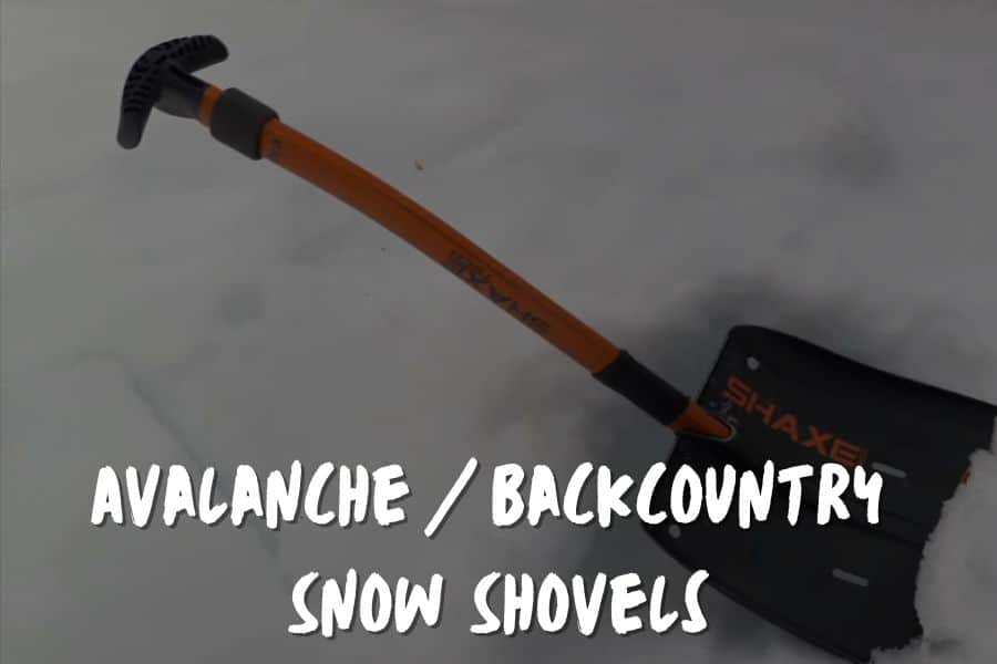 Avalanche/Backcountry Snow Shovels