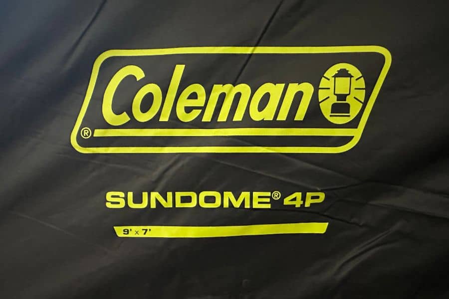Coleman Dark Room Sundome Fabric