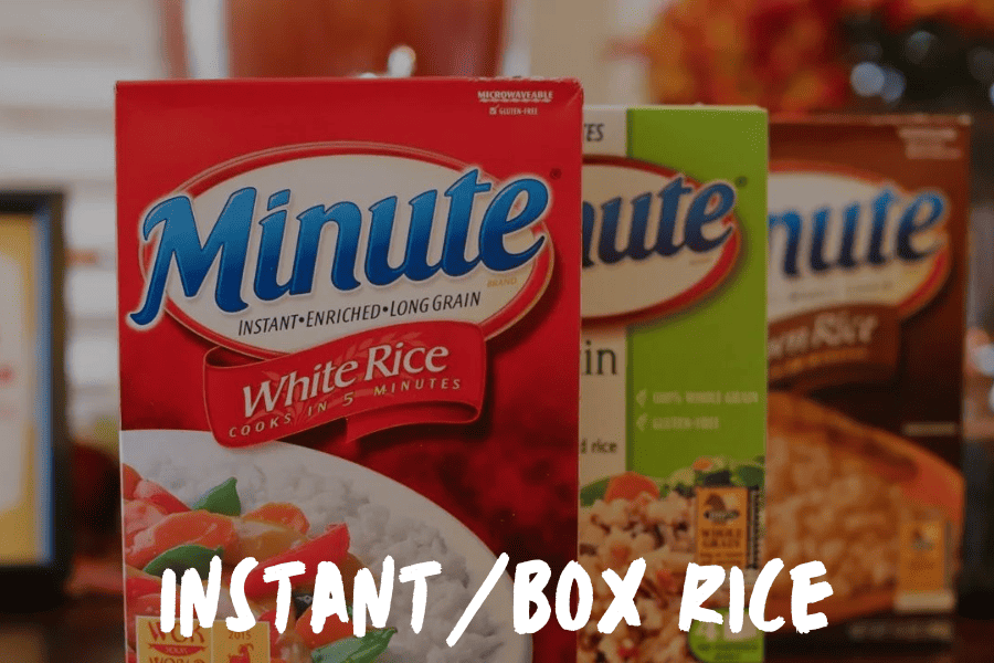 Instant/Box Rice