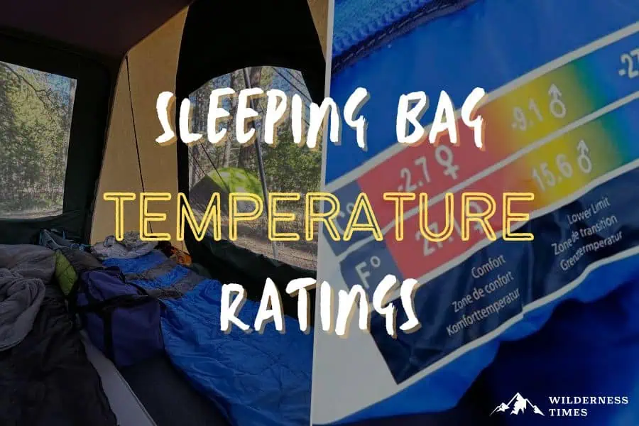 Sleeping Bag Temperature ratings