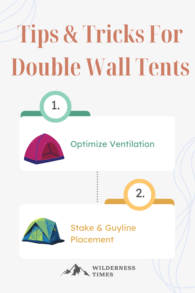 Tips & Tricks For Double Wall Tents