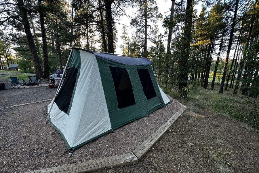 White Duck 10x14 Prota Deluxe Canvas Tent in Williams, AZ