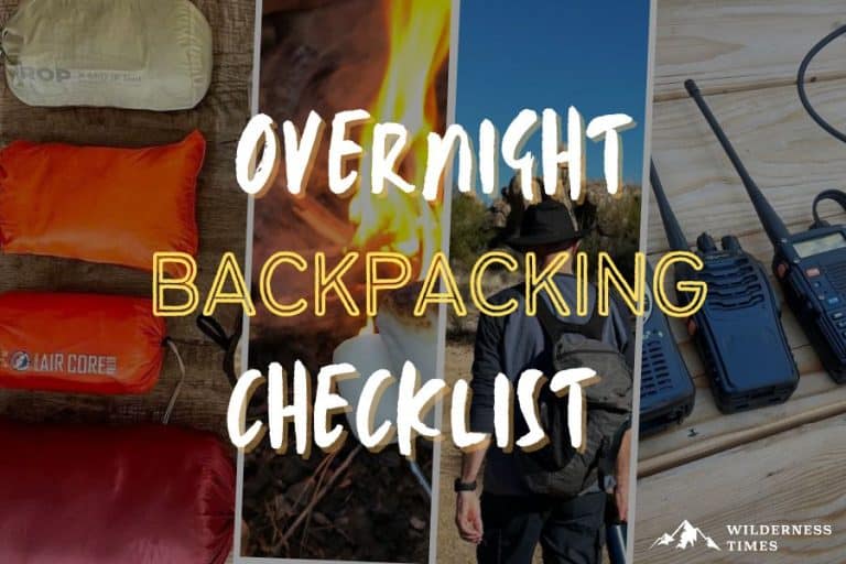 Overnight Backpacking Checklist