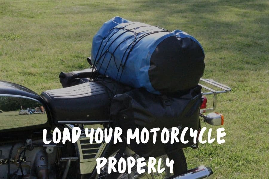 Load Your Motorcycle Properly
