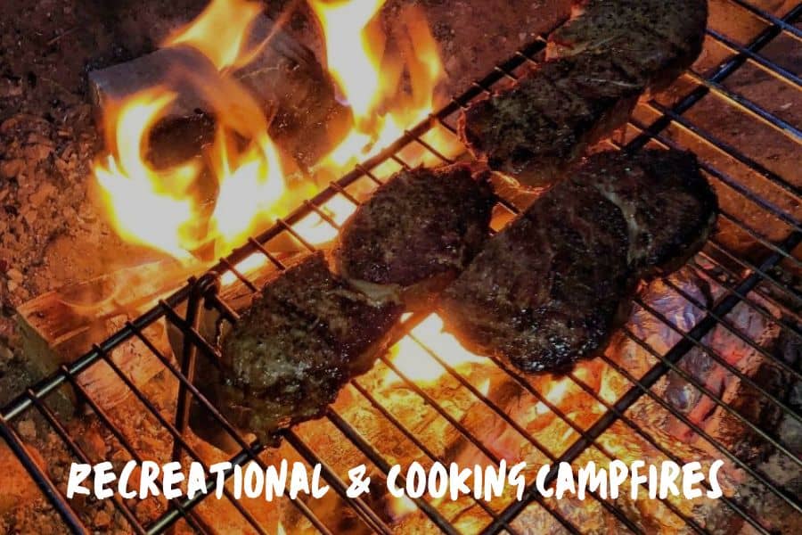 Recreational & Cooking Campfires