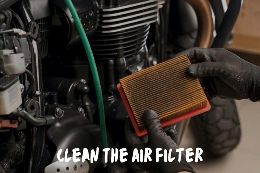 Clean The Air Filter