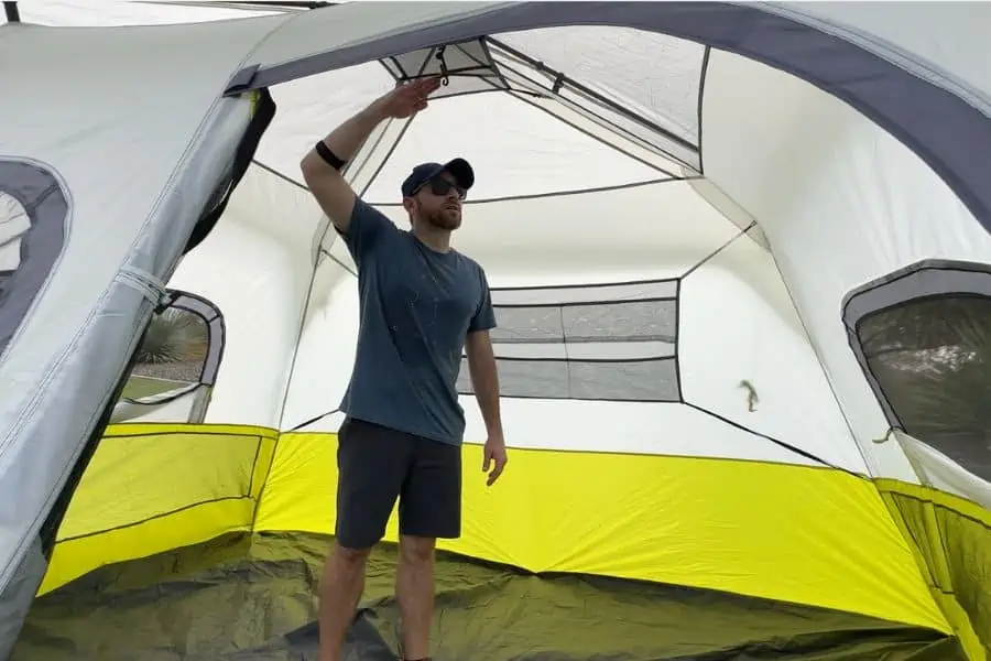 CORE 6-Person Instant Tent Ceiling Height