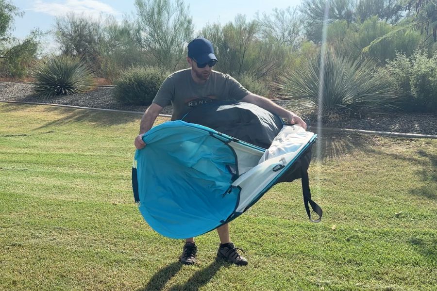 Ease of Use in Setting up And Taking Down A Tent