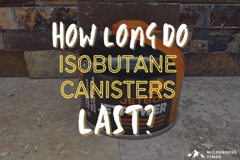 How long do isobutane canisters last