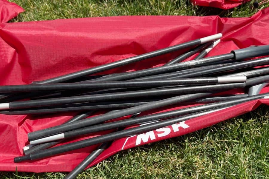 MSR Hubba Hubba Easton Syclone Composite Tent Poles