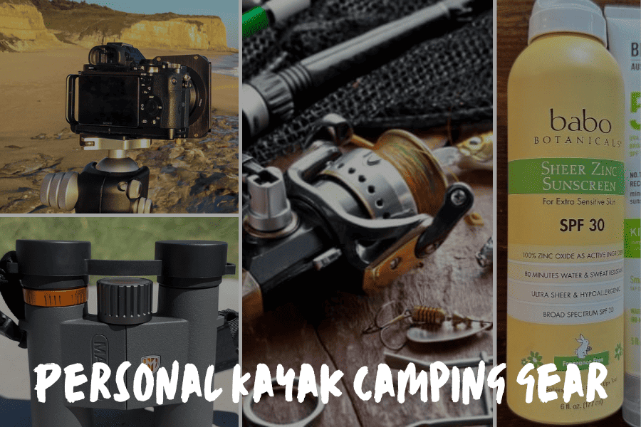 Personal Kayak Camping Gear