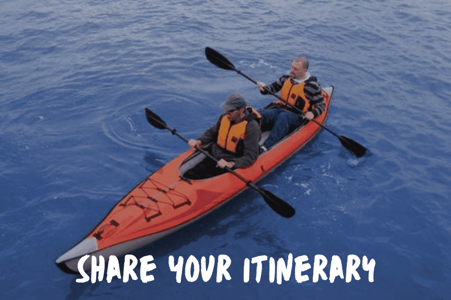 Share Your Itinerary