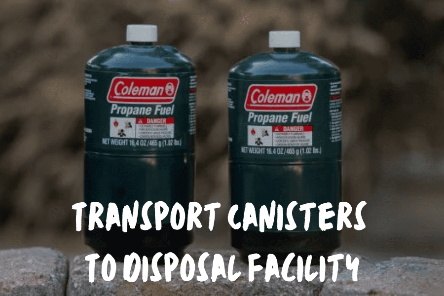 Step 3: Transport Canisters To Disposal Facility