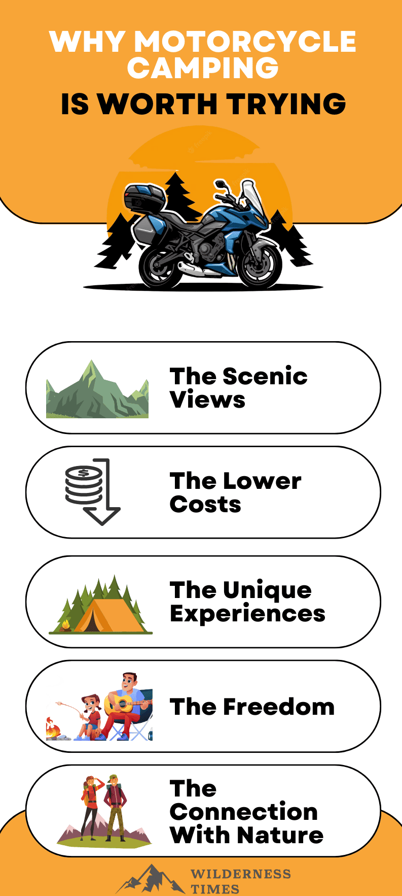 Why Motorcycle Camping Is Worth Trying