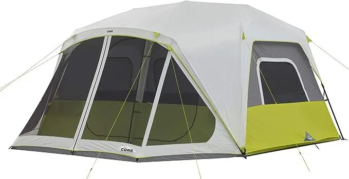 CORE 10-Person Instant Cabin Tent w/ Screen Room