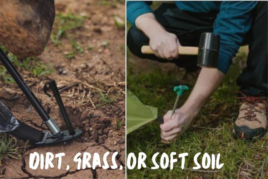 Dirt, Grass, Or Soft Soil