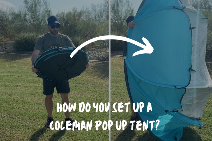 How Do You Set Up a Coleman Pop Up tent